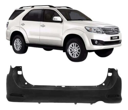 Parachoque Traseiro Toyota Hilux Sw4 2012 2013 2014 2015