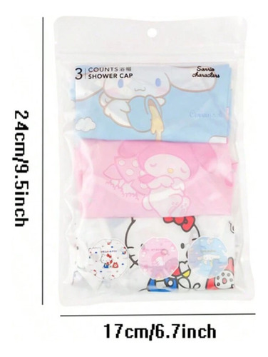 Gorros De Ducha Miniso Sanrio Characters Series, Gorros De P