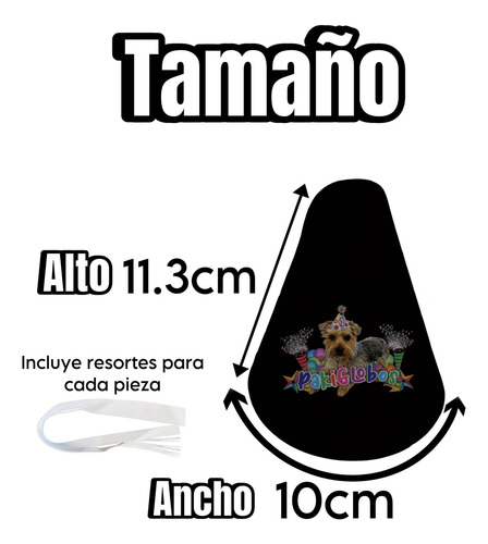20 Gorritos De Mi-ckey Raton Fiesta Gorro Cono Sombrero