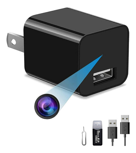 Mini Cámara Espía Oculta Hd 1080p (compatible Con 128 Gb)