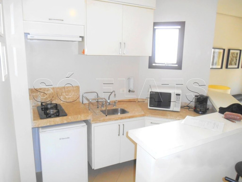Imagem 3 de 15 de Flat No Itaim Bibi, Proximo A Av. Faria Lima, E A Fmu - Sf25449