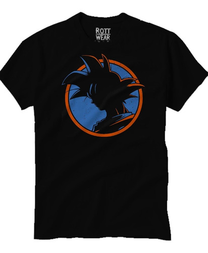  Dragon Ball Goku Playera Hombre Rott Wear Envío Gratis 