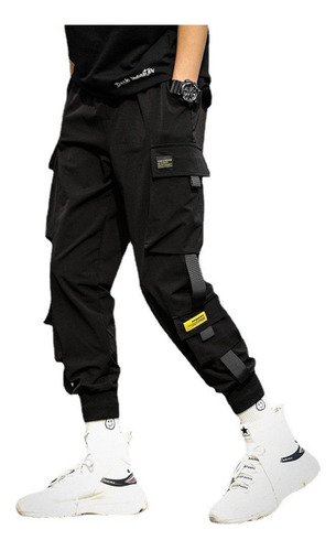 Cintas Harem Joggers Hombre Cargo Pantalones Streetwear