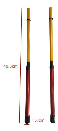 Baquetas, Escobillas Para Batería, Escobillas De Rojo Azul