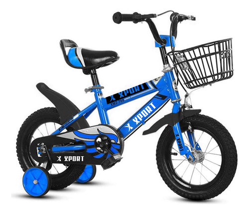 Bicicleta Infantil Xport Aro 16 Con Ruedas De Entrenamiento