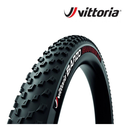 Neumático 29x2.35 Vittoria Barzo Tnt Grafeno Preto/Cinza Bike MTB Cor Negro