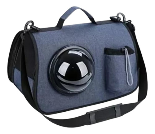 Porta Mascota Bolso Visor Ventilado Perro Gato 44x25x27cm B2