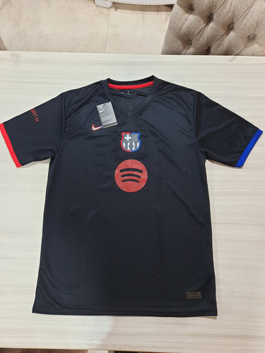 Camiseta De Lamine Yamal Negra L/xl