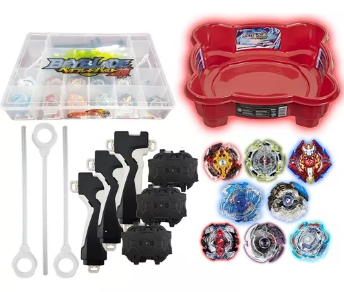 Beyblade Burst Evolution Extreme Gyro Turbo + Grip Lançador Speed