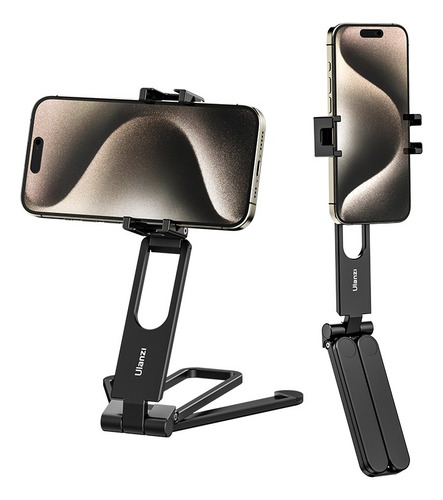 Trípode plegable Ulanzi Ma26 para teléfono de bolsillo, color negro