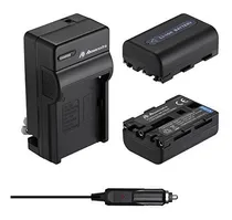 Comprar Baterias Powerextra De Repuesto Sony Np-fm50  Cargador 2 Pzs
