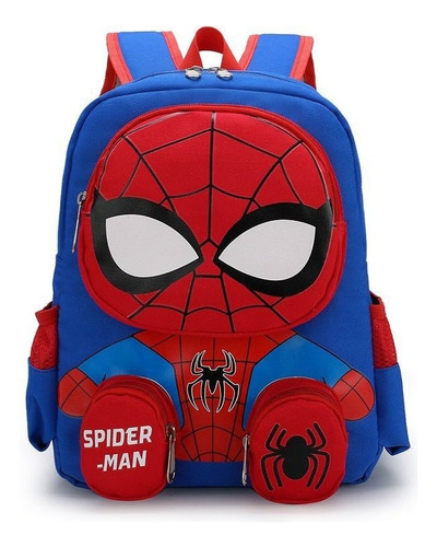 Nueva Mochila Escolar Spiderman Guardería