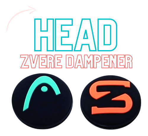 Amortecedor de vibração Head Alex Zverev para raquetes de tênis
