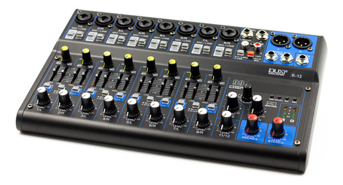 Consola De Sonido 12 Canales Usb Y Eq