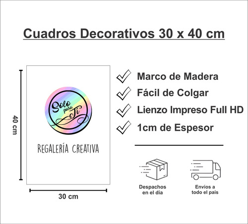Cuadro Decorativo 30x40 Stitch Rocky Simpsons Dragon B Y Más Cuadro Barquito