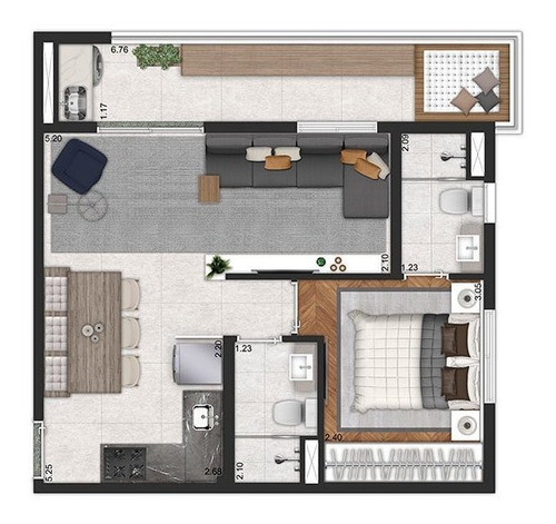 Imagem 11 de 11 de Garden Residencial Para Venda, Vila Pompeia, Pompéia - Gd5722. - Gd5722-inc