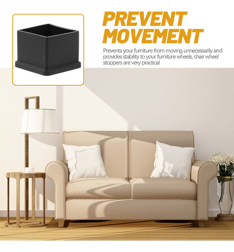 Funda Cuadrada Para Patas De Silla, 12 Unidades, Protector D