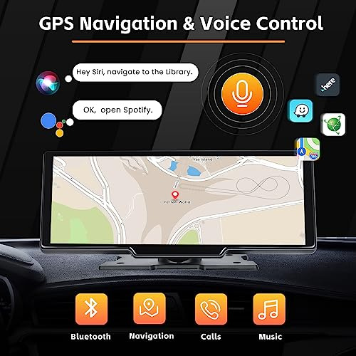 Estéreo De Coche Inalámbrico Carplay De Portátil Y C...