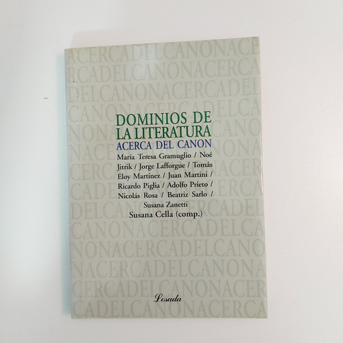Dominios De La Literatura - Acerca Del Canon (e) (Usado)