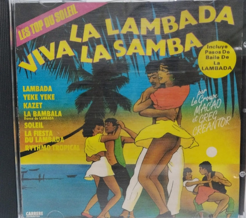 Varios Artistas  Viva La Lambada Viva La Samba Cd. Canada