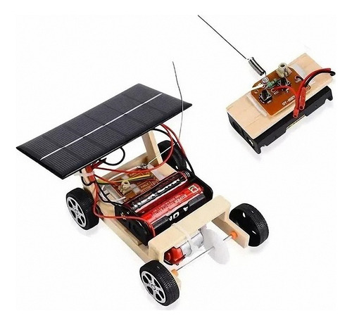 Coche Solar Con Control Remoto Diy Kit De Para Stem Proyecto