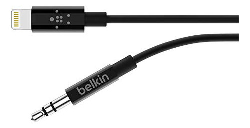Cable De Audio Belkin Av10172bt03-blk De 3,5 Mm Con Lightnin