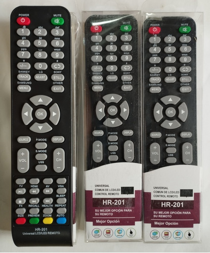 Control Remoto Tv Sankey Led Modelo Cpdp-40a03