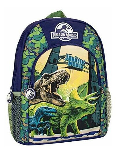 Mochila Jurassic World Dinosaur (azul)mochila Q5s4 G