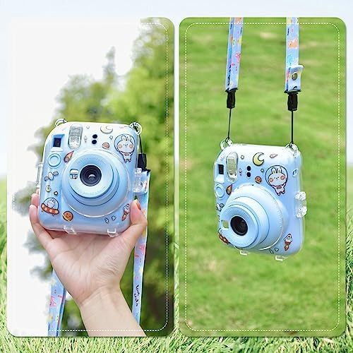 Rieibi Estuche Transparente Compatible Con Fuji Instax Mini