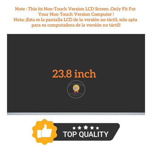Pantalla Lcd Para Hp All-in-one 24-cb1007la 23.8 Inch Fhd