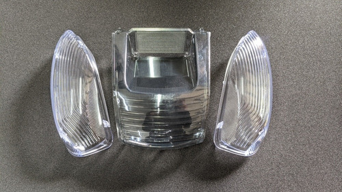 Acrílico Farol Trasero Y Giros Gilera Smash 110 Fume/cristal