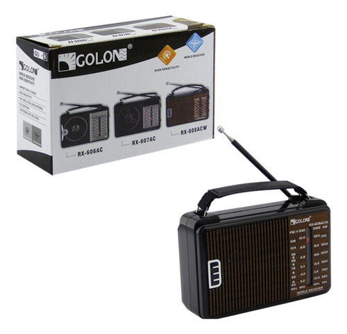 Radio Multibanda Golon Modrx608acw Cafe