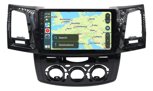 Android Coche Estéreo 9 Para Hilux Fortuner 08-14 2g+32g