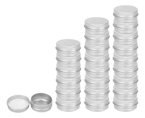 Rl1 24 Paquetes De Tarros De Hojalata Latas De Aluminio Para