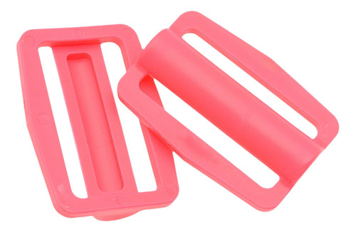 2x Cinturón De Peso Para Buceo Con Pasador Deslizante, Rosa