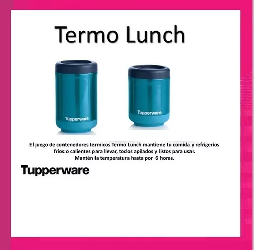 Termo Lunch Tupperware 350ml Termo Para Comida
