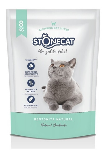 Piedras Sanitarias Stone Cat X 8kg Bentonita