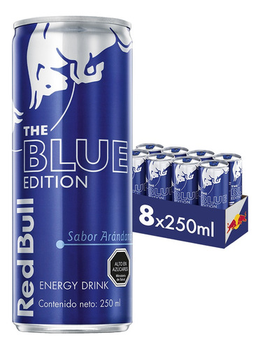 Red Bull Bebida Energética Pack 8 Latas Arándano 250ml