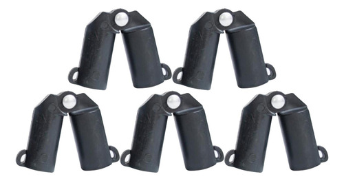 5 Planta Conector Clip Tubería Jardinería Tipo B 20 Mm
