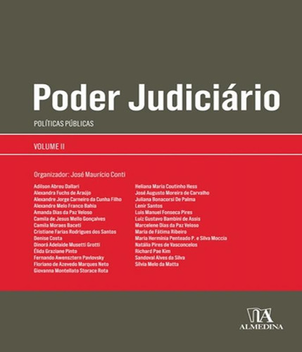Poder Judiciario - Vol 02 - Politicas Publicas, De Ti, Jose Mauricio. Editorial Juspodivm, Tapa Mole, Edición 1 En Português, 2016