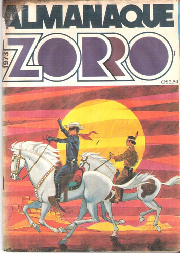 Almanaque Zorro - 1973 - Ebal