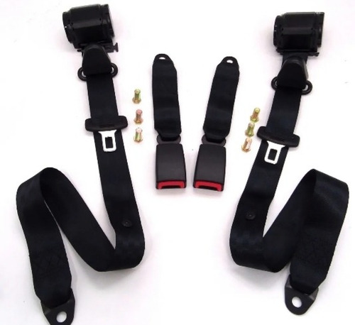 Par Universal Cinturon Traseros Seguridad Citroen C3 Picasso