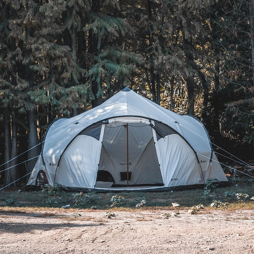 Carpa Nómada Camping 10-12 Personas Chanodug Capa210d 3000mm