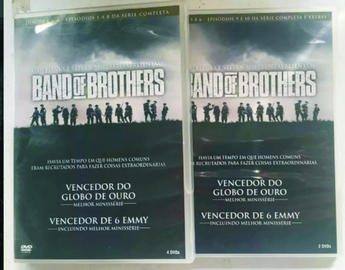 Dvd Box Band Of Brothers - Irmãos De Guerra - 6 Dvds (Usado)