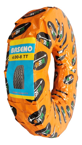 Llanta Baseno 4.00-8 Tt 8 Capas 60e Mototaxi Motocarro