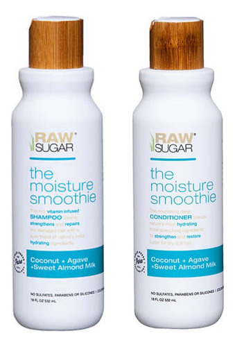 Raw Sugar Coconut + Raw Honey + Sweet Almond Milk Shampoo &