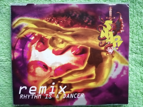 Eam Cd Maxi Single Snap Rhythm Is A Dancer Remix 1992 Europa