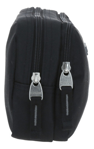 Cosmetiquera Chenson Pro Para Hombre Cp65579-3 Color Negro Diseño De La Tela Liso