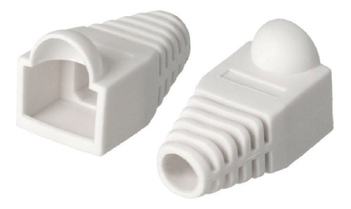 100 Capa Plástica Bota Para Protección De Plug Rj45