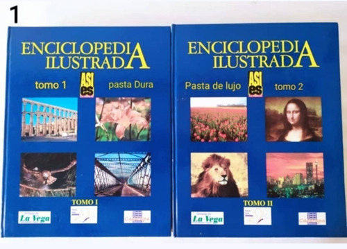 Enciclopedia Ilustrada Así Es Venezuela Vol 1 Y 2 Pasta Dura